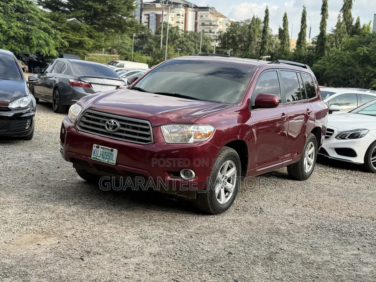 Toyota Highlander 2010 Red