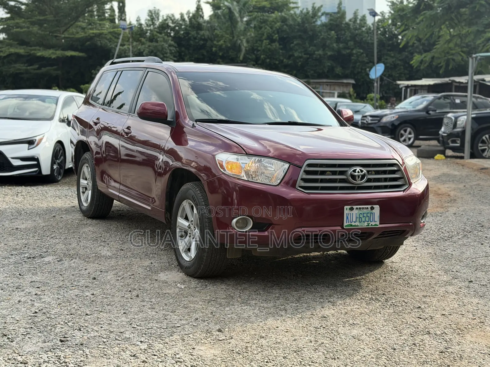 Toyota Highlander 2010 Red