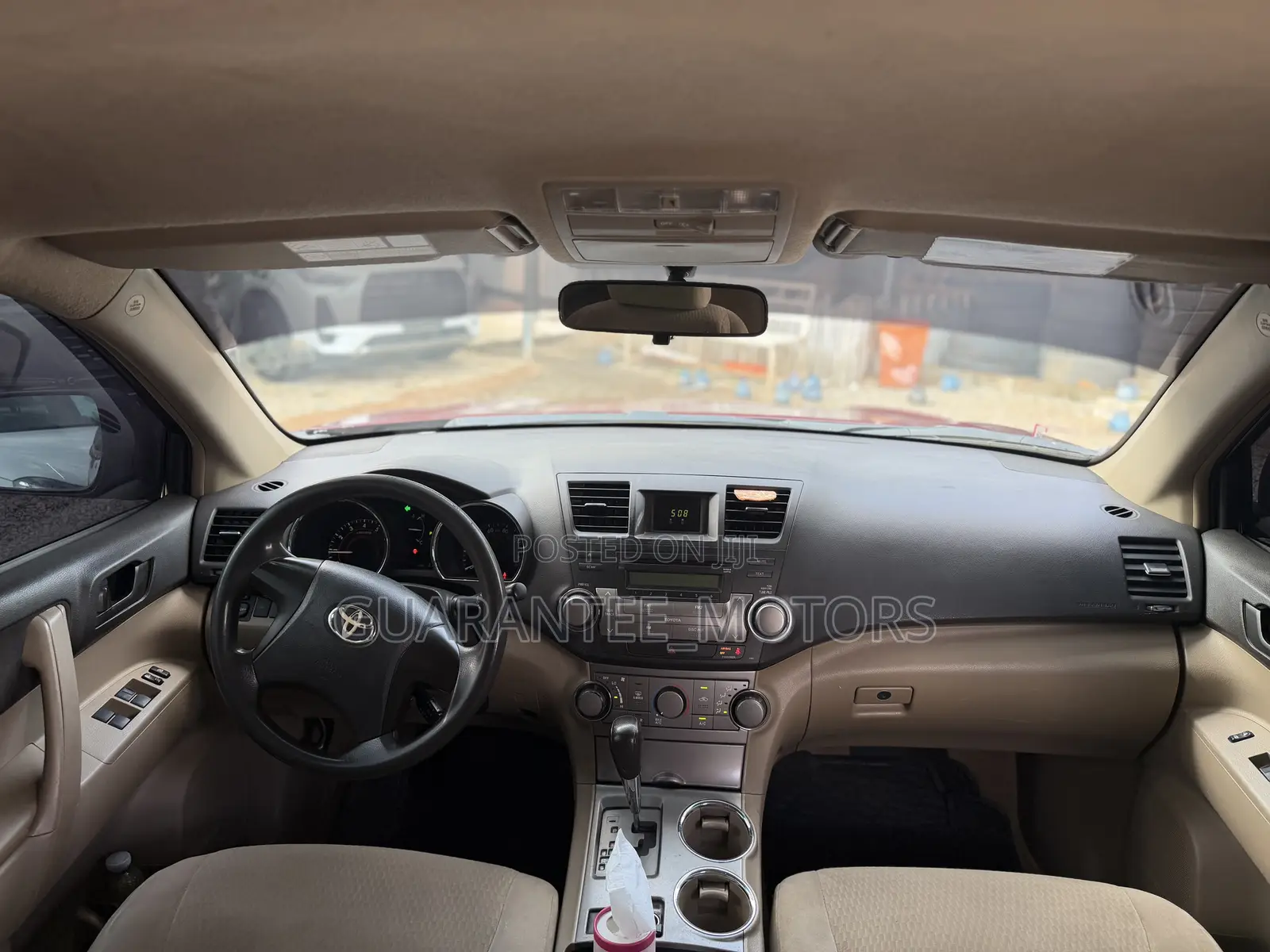 Toyota Highlander 2010 Red
