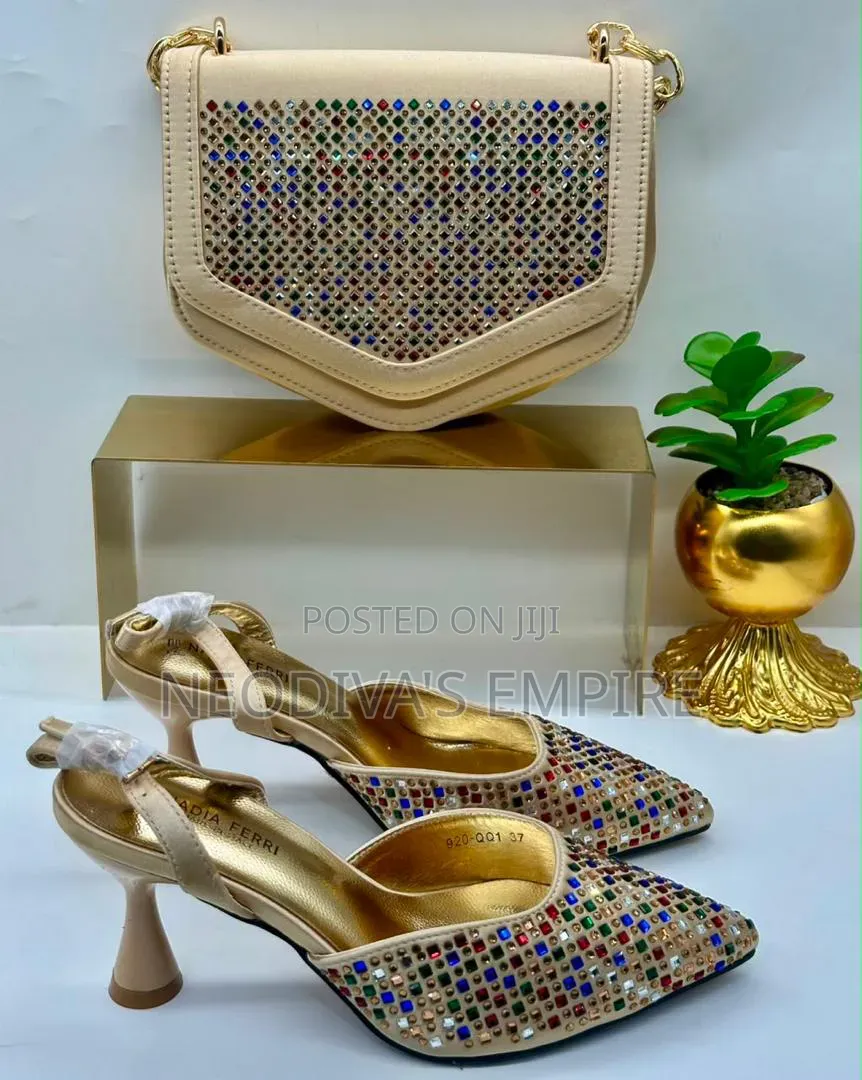 Italian Shoe and Bag Combo,Price by 1pcs
