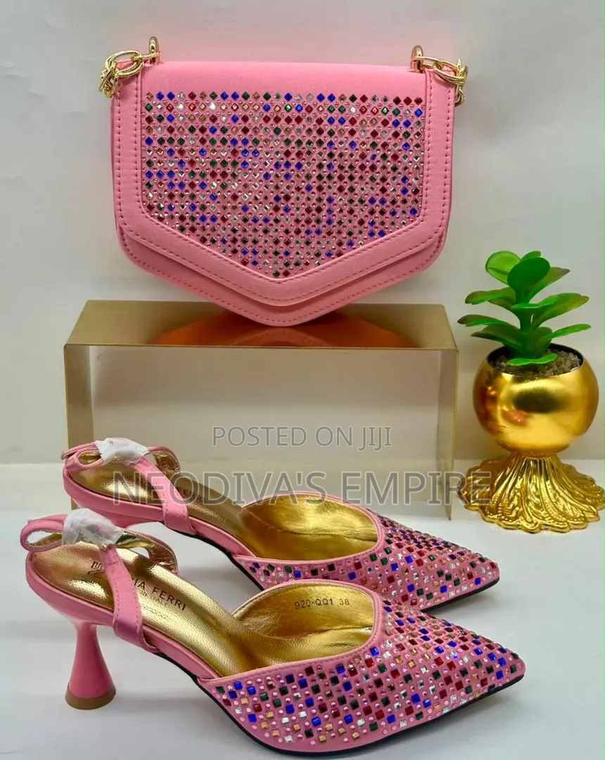 Italian Shoe and Bag Combo,Price by 1pcs