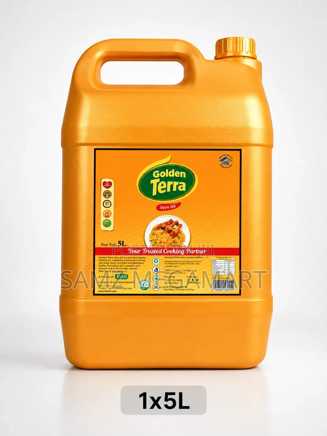 Golden Terra Soya Oil 1x5L