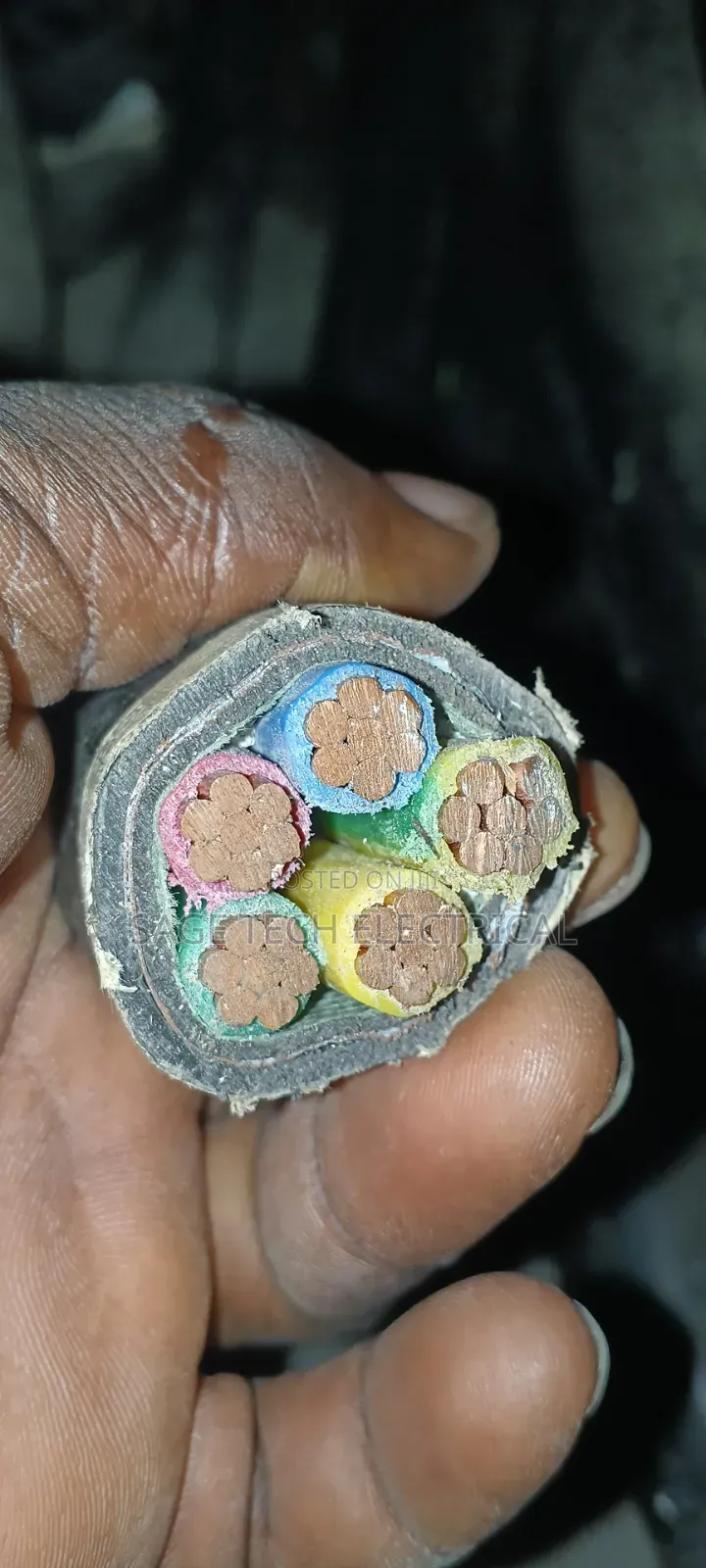 70mm 5core Cu/Xlpe /SWA PVC Armoured Cable Nigerchin