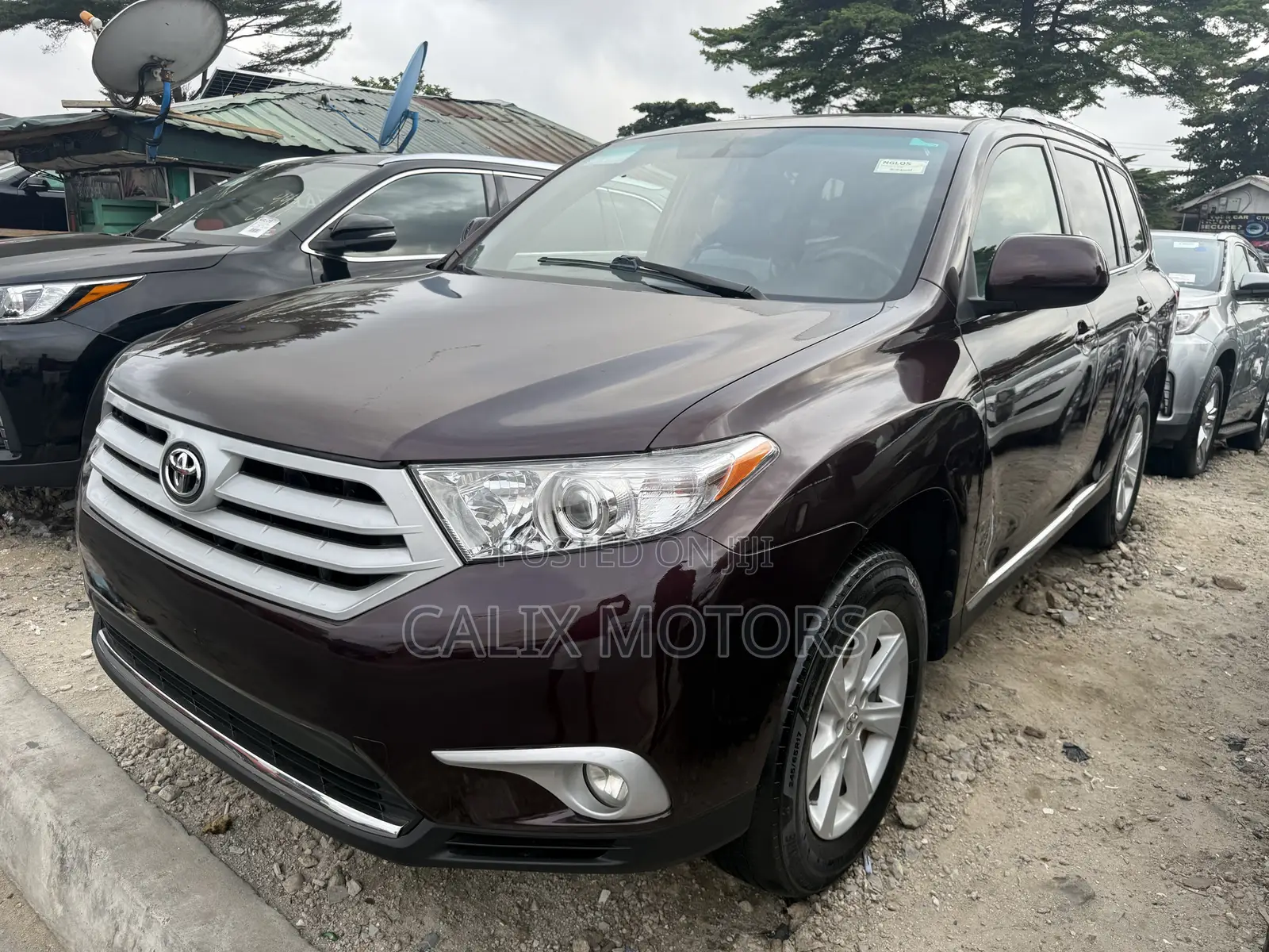 Toyota Highlander 2013 Burgundy