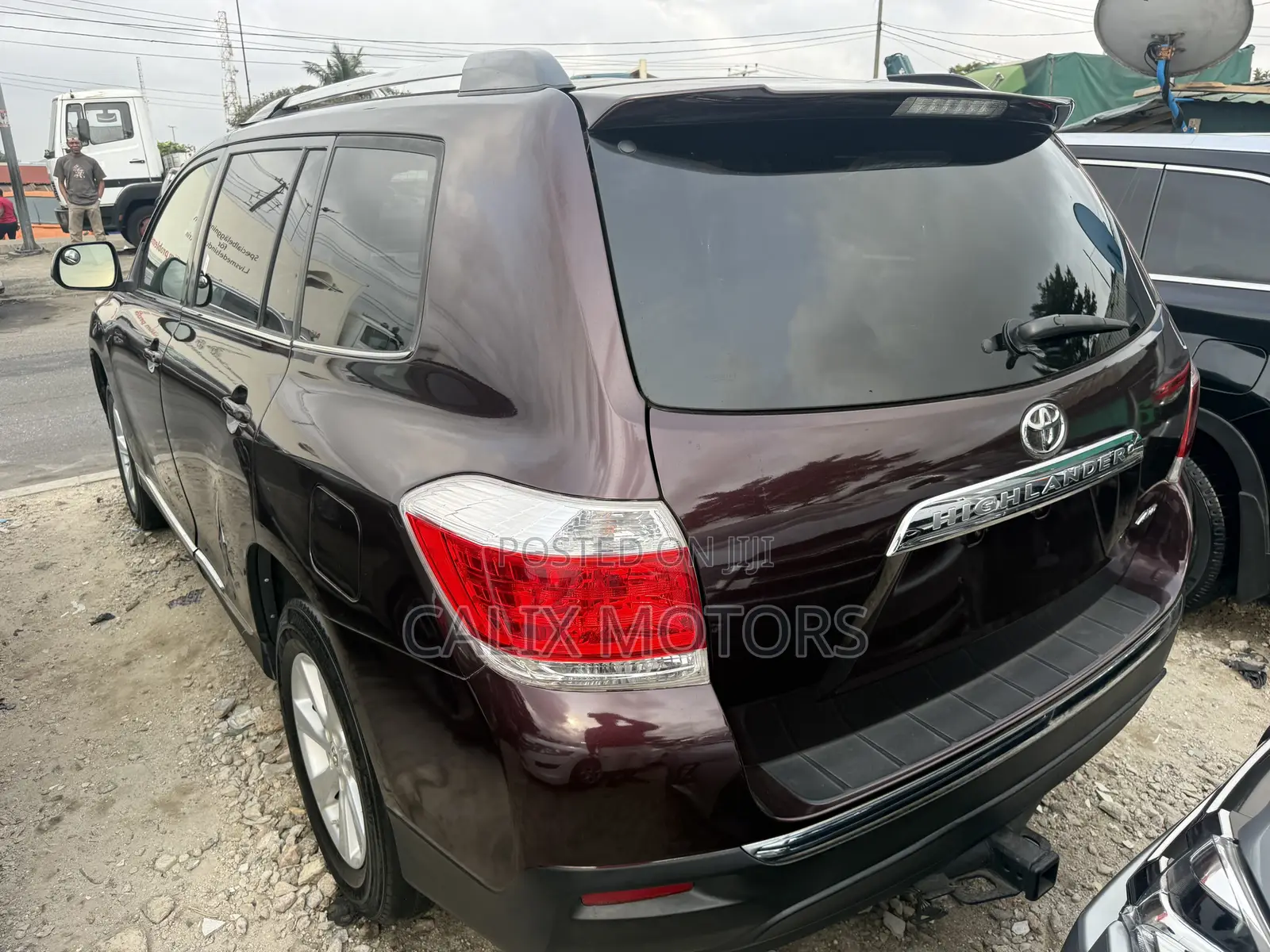 Toyota Highlander 2013 Burgundy