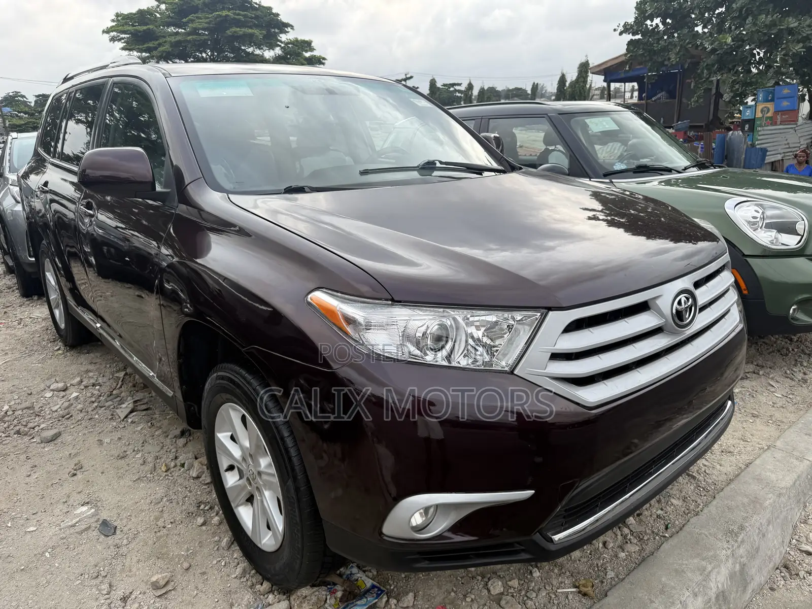 Toyota Highlander 2013 Burgundy