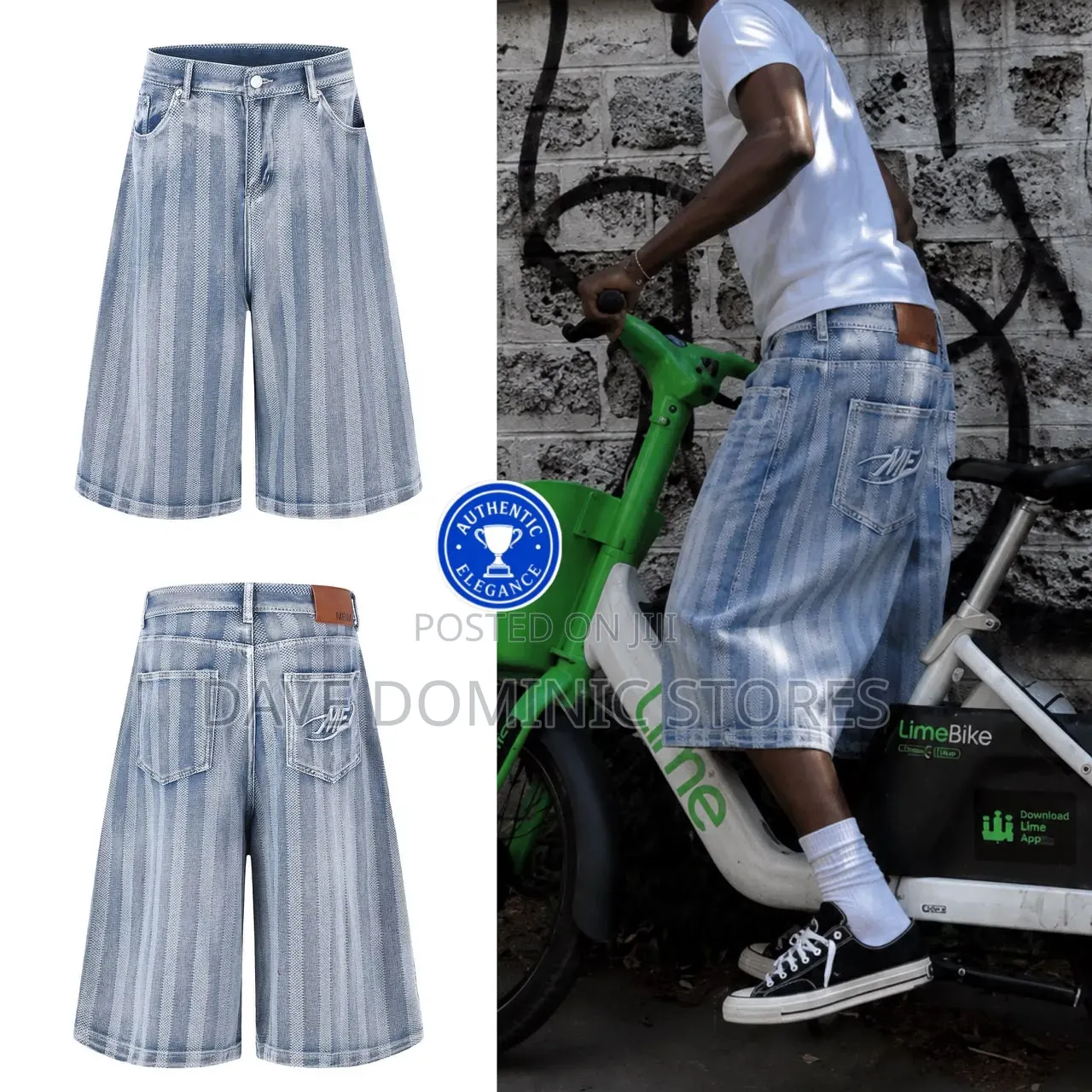 Modern Demin Short Available Now
