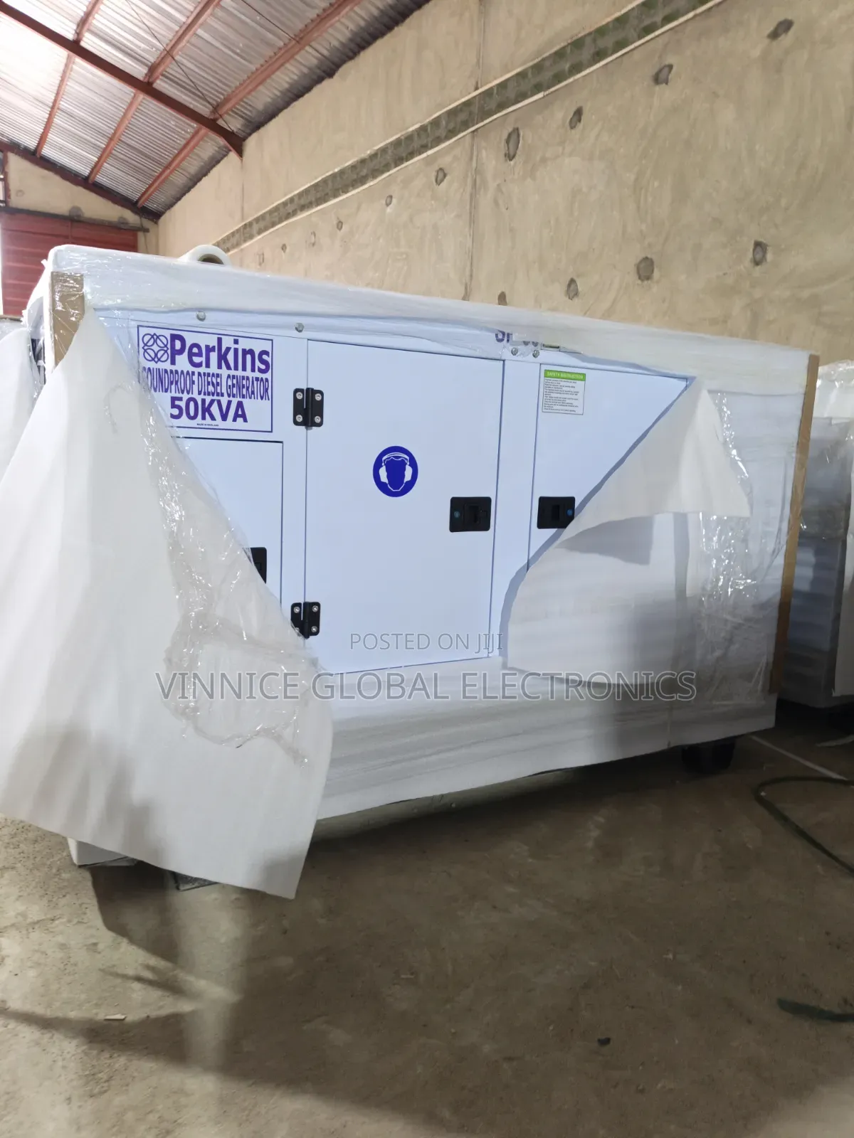 Brand New 50KVA Perkins Soundproof Generator 100% Pure Copper Wire