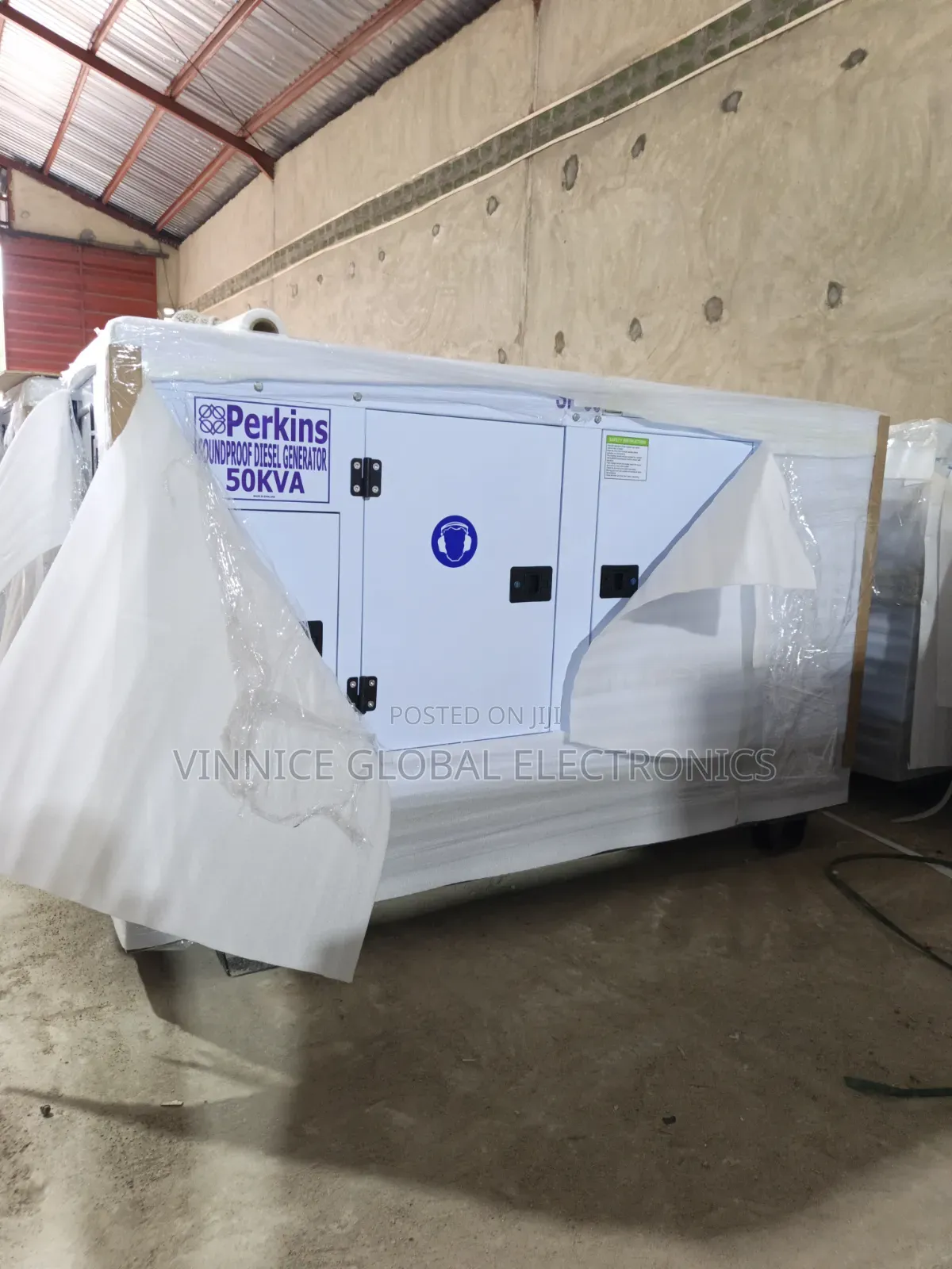 Brand New 50KVA Perkins Soundproof Generator 100% Pure Copper Wire