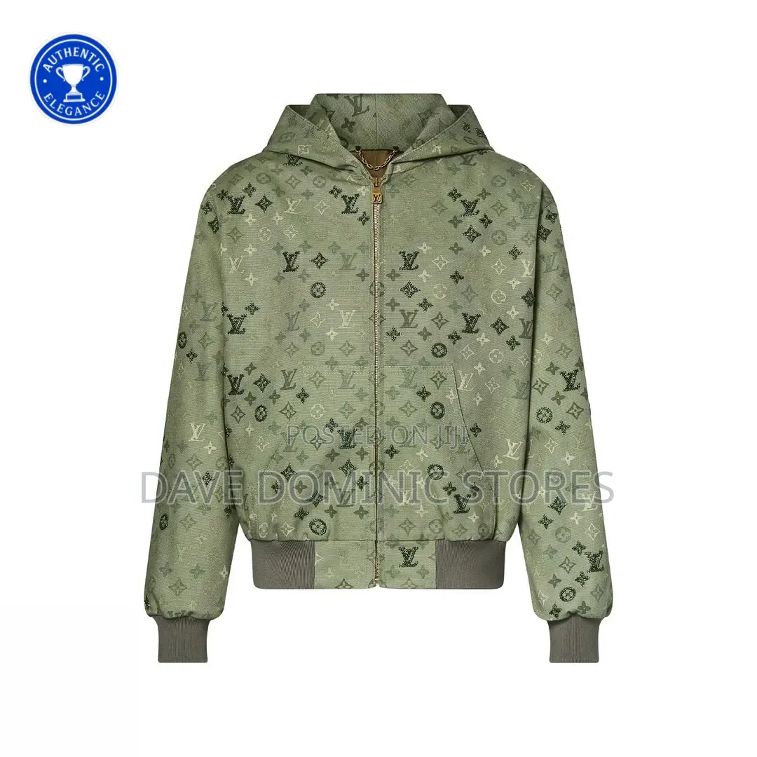 Original Louis Vuitton Monogram Hooded Jacket Now Available in Store.