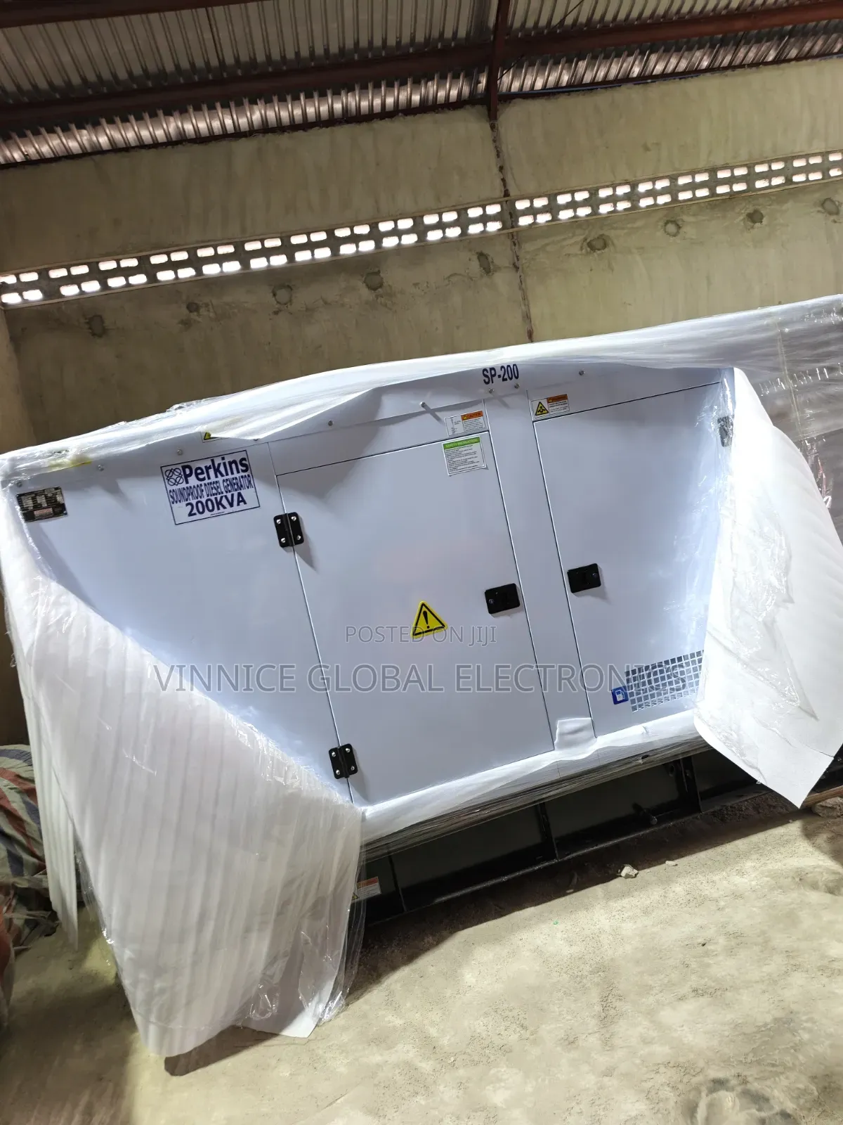 200KVA Brand New Perkins Soundproof Generator With 5 Years Warranty