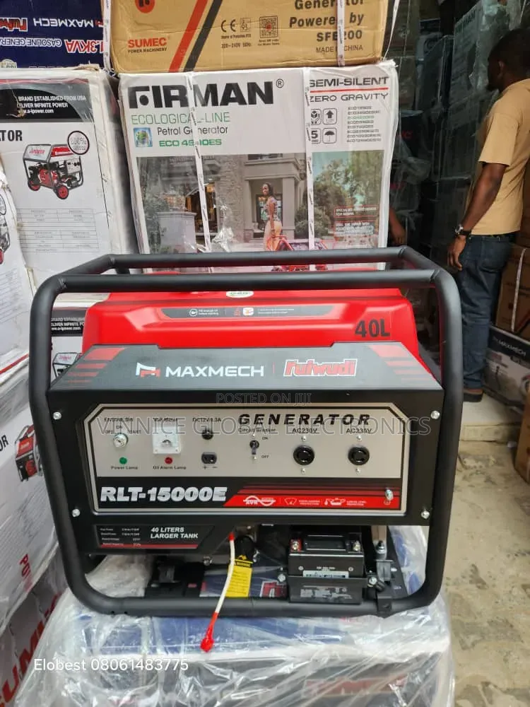 15kva Maxmech Generator 100% Pure Copper Coil Brand New