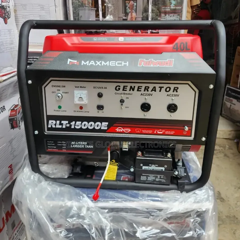 Brand New Maxmech Heavy Duty Generator 15kva 100%
