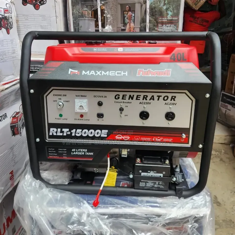 Brand New Maxmech Heavy Duty Generator 15kva 100%