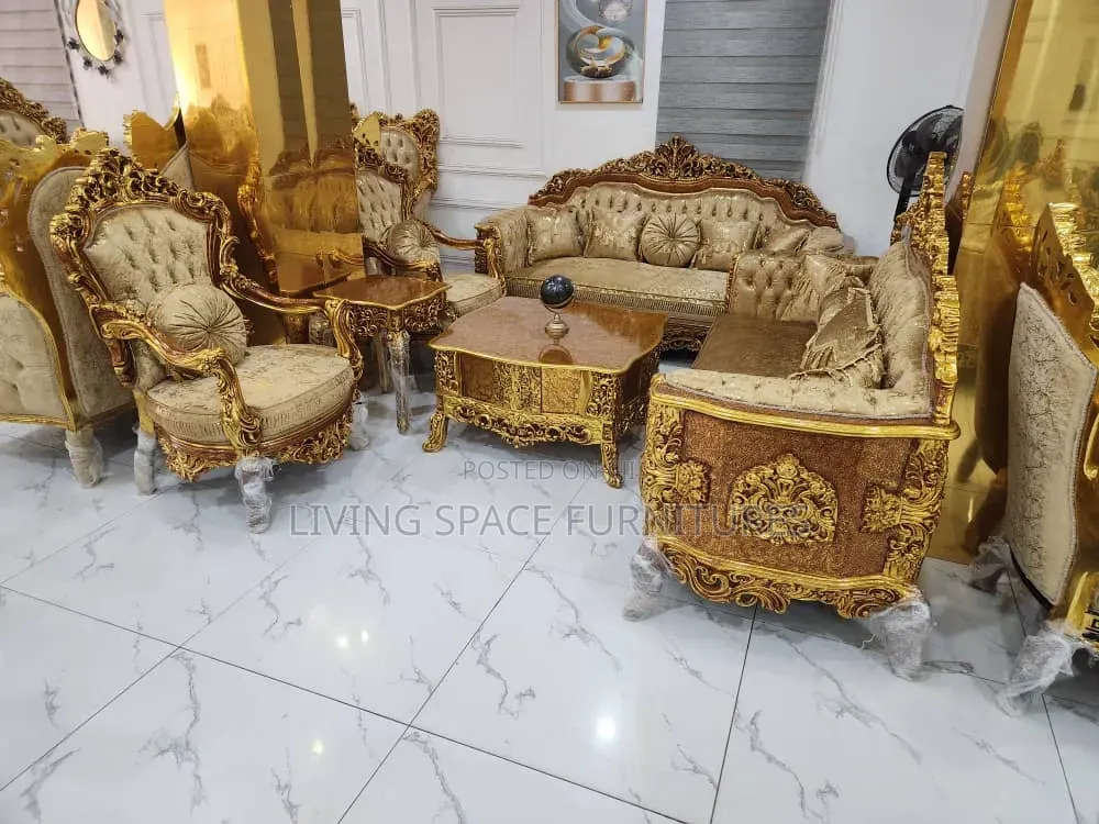 Classic Egyptian Royal Sofa Chairs by 8-10Seaters Full Set