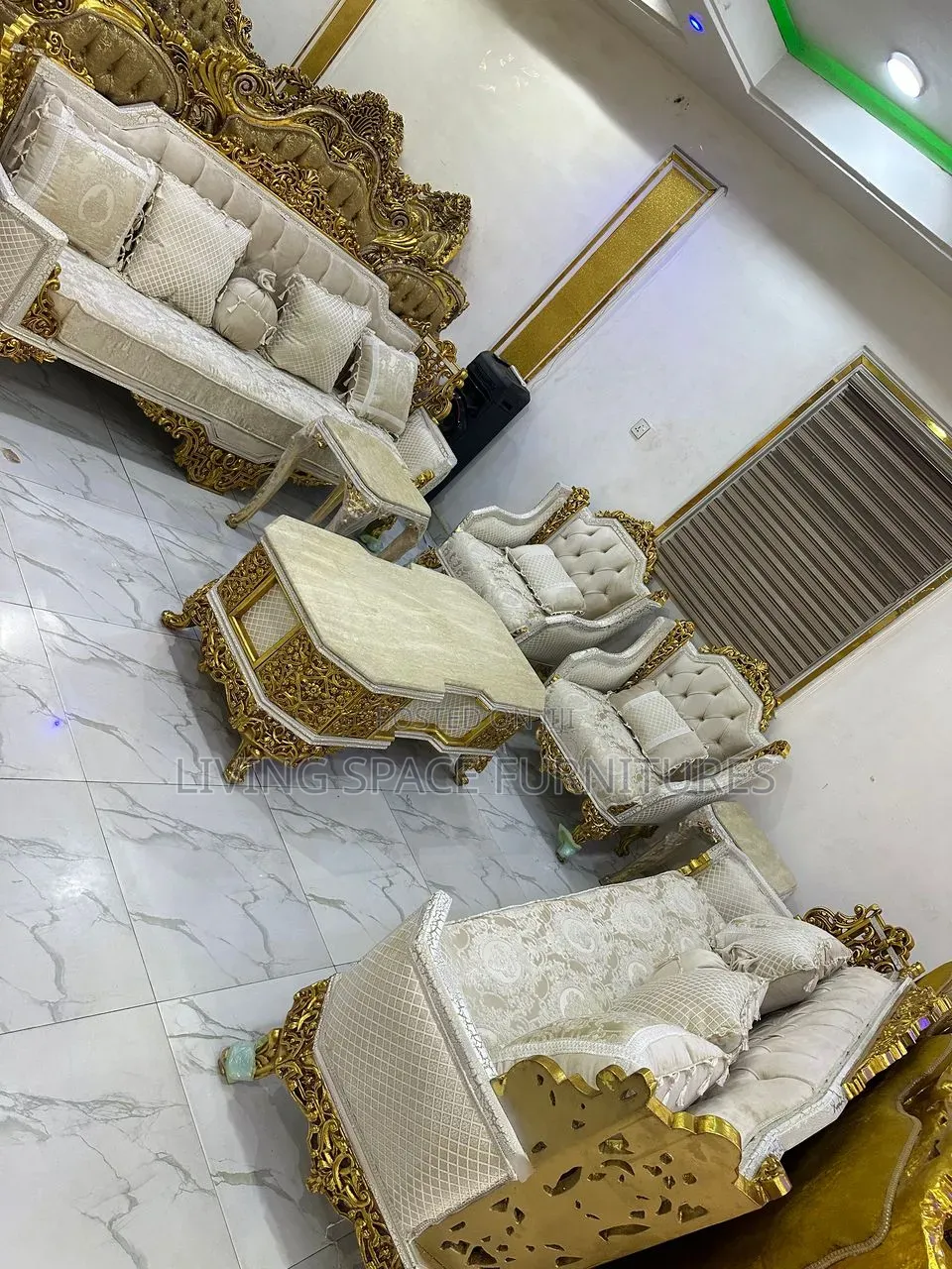 Executive Royal Sofa Fabric Chairs by 10-12seaters Full Set
