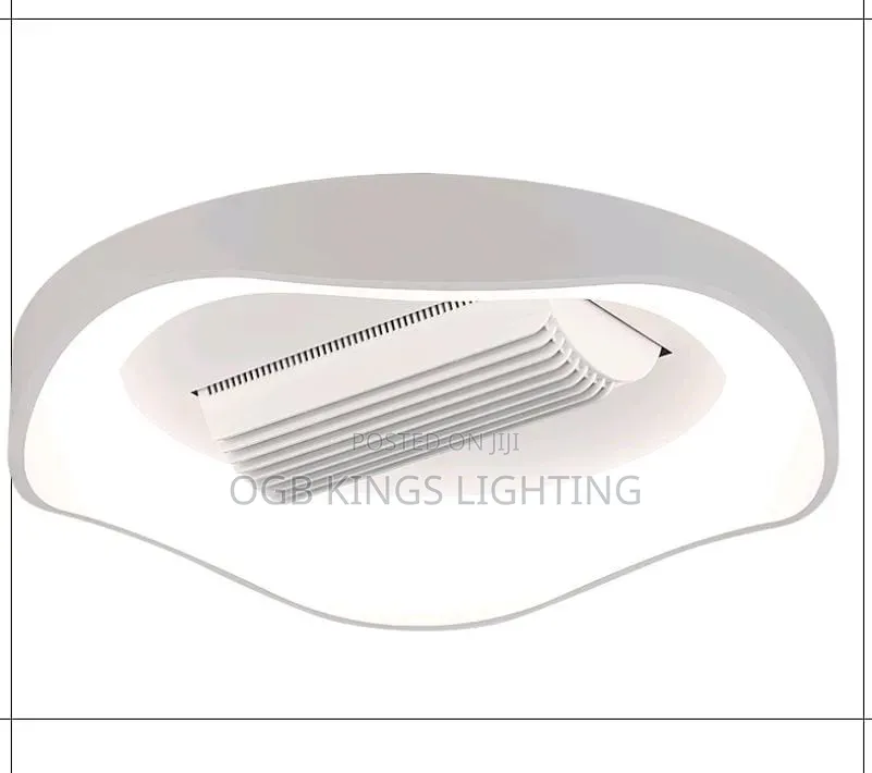 Ceiling Chandelier Light With Fan LED Bedroom Light