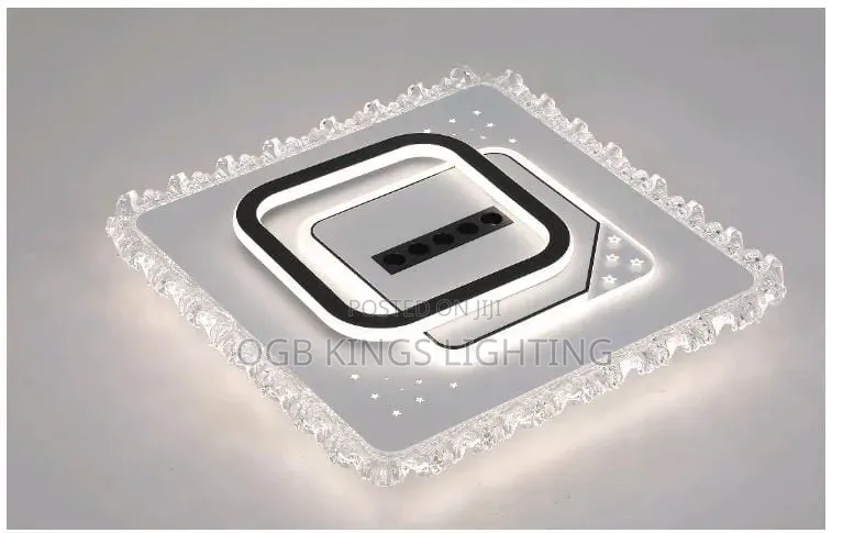 Crystal LED Simple Bedroom Ceiling Light With Spotlight