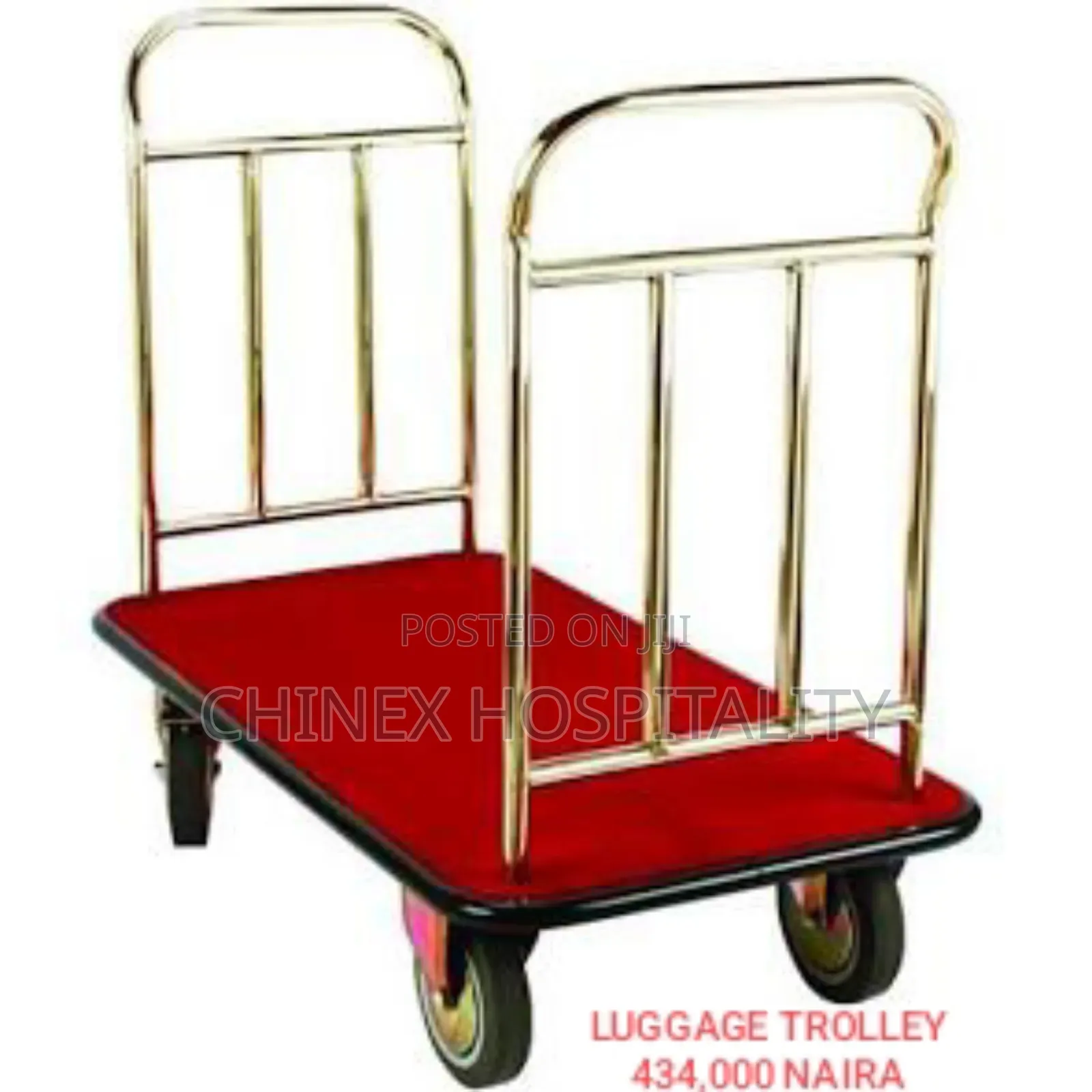 Heavy-Duty Hotel , Resort Warehouse Luggage Trolley