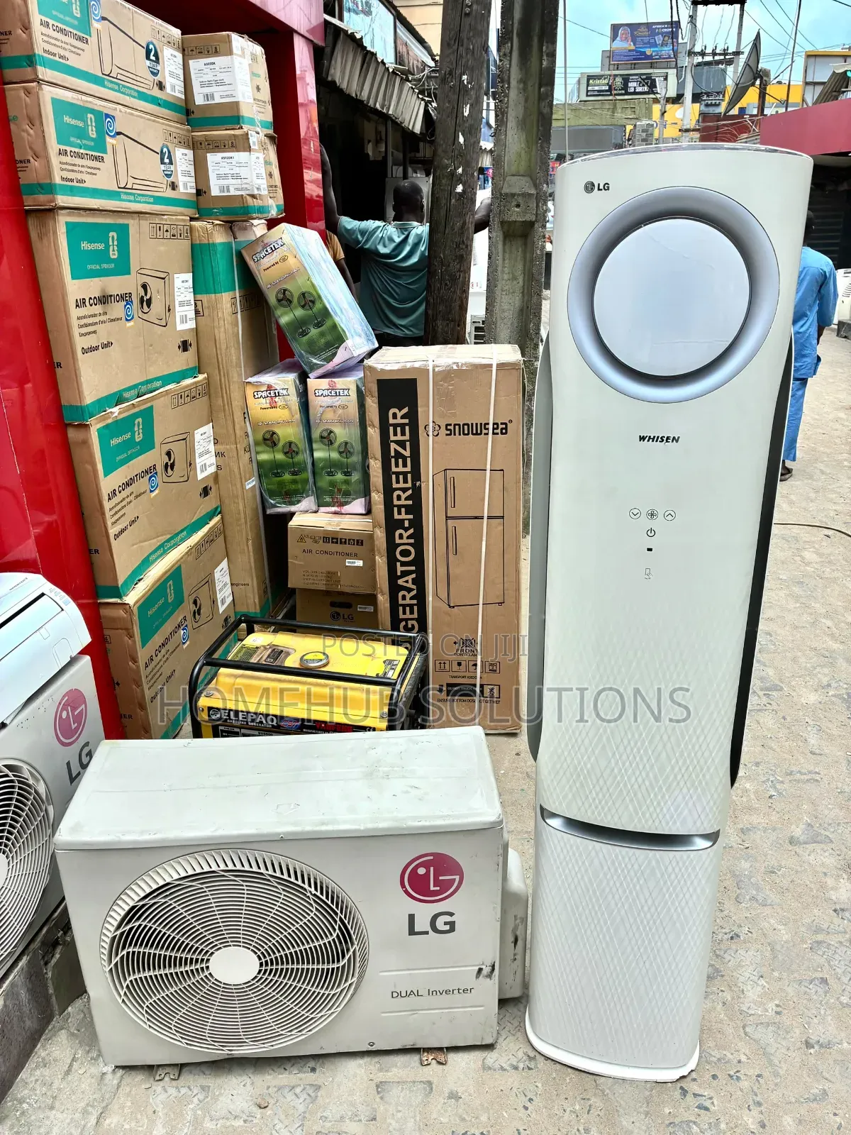 2.5ton LG Dual Inverter Floor Air Conditioner