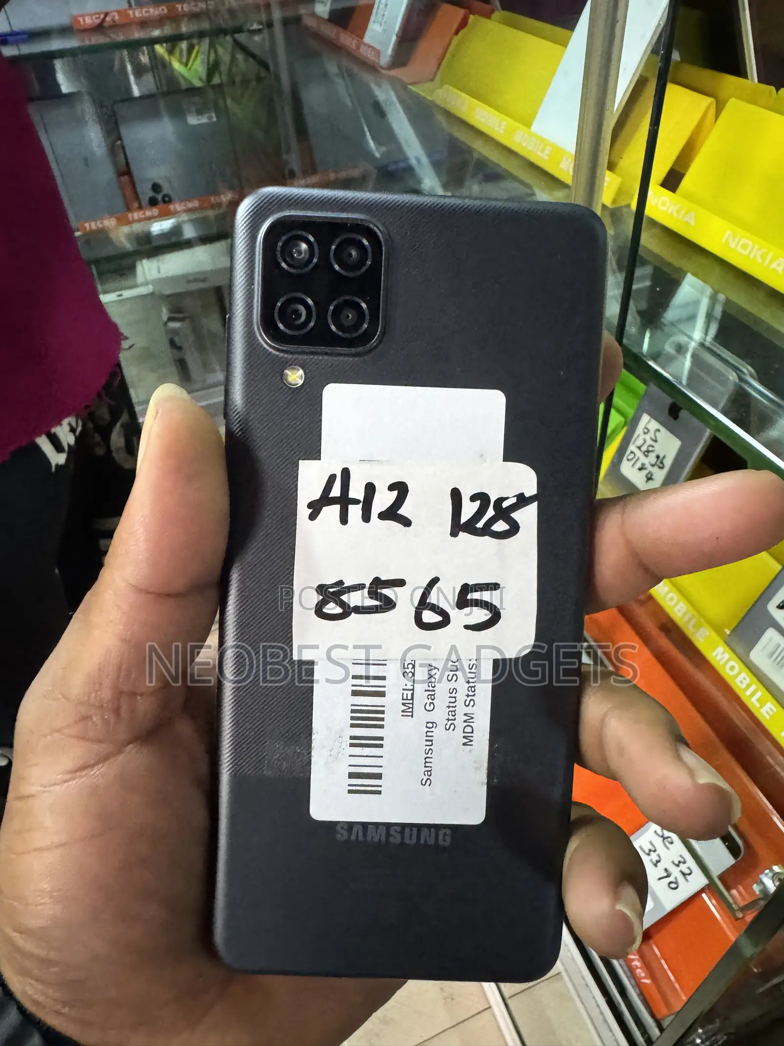 Samsung Galaxy A12 128 GB Black