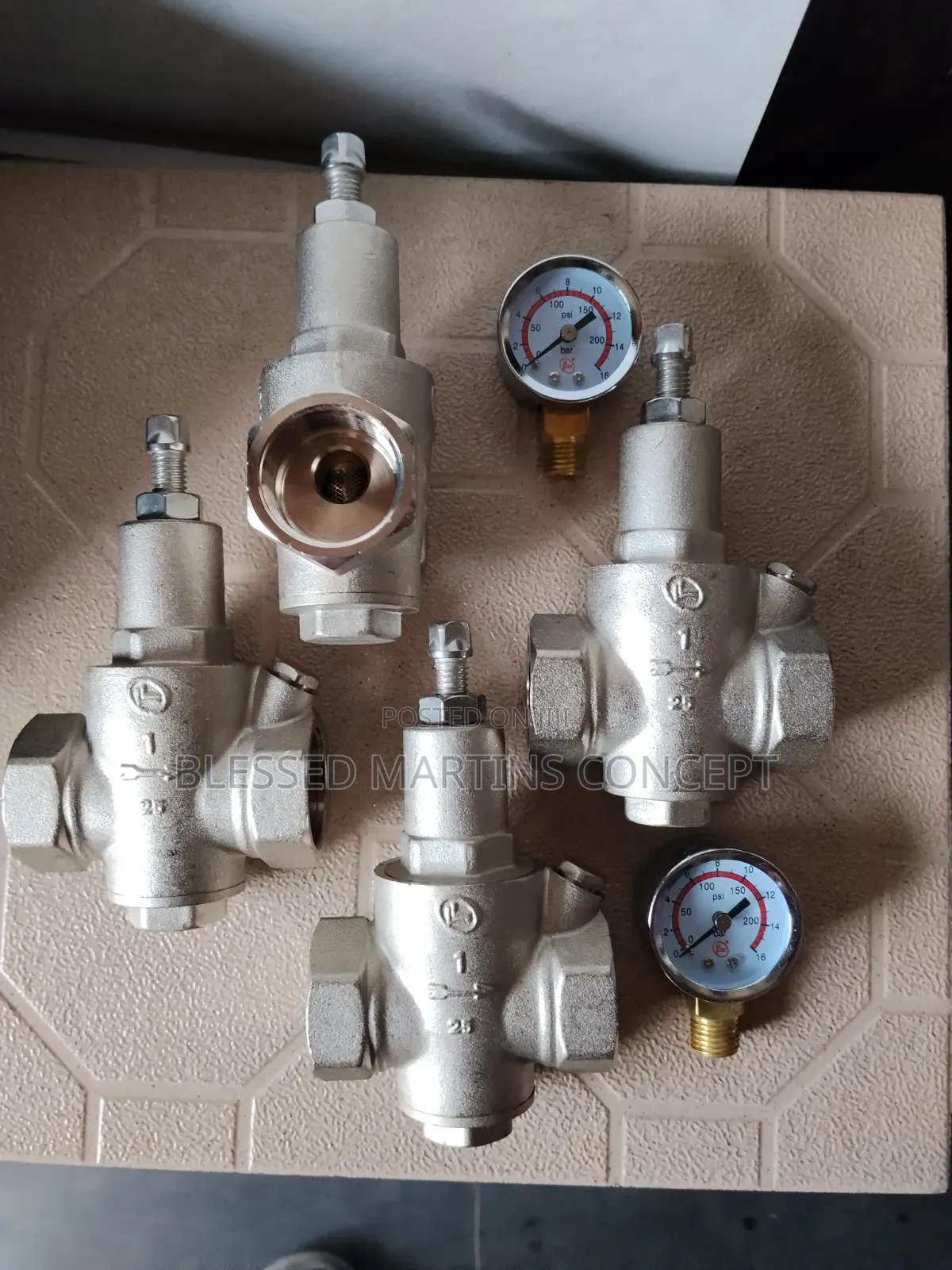 1" Stainless Steel Water Pressure Reducing Valve