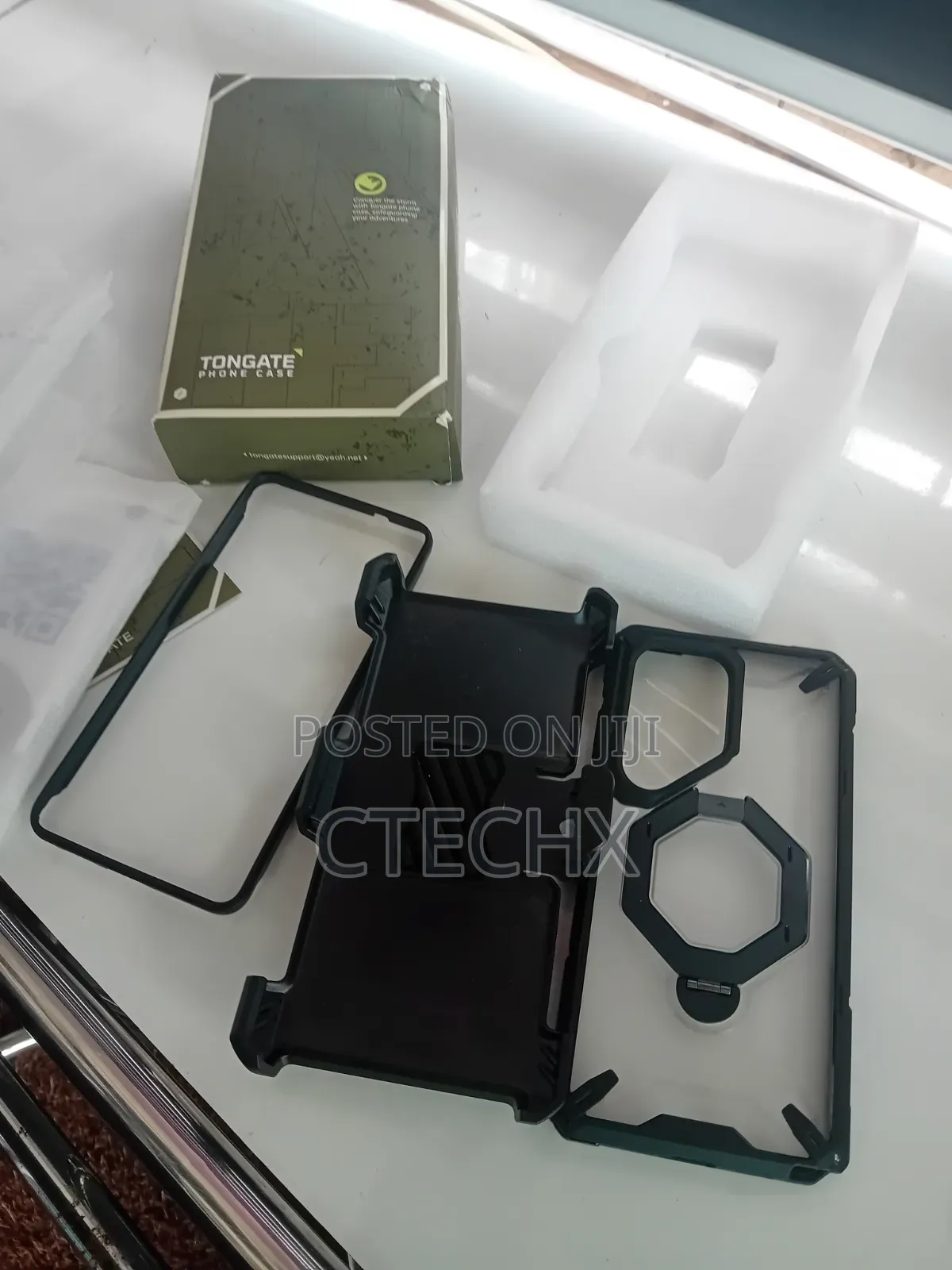 TONGATE Magnetic Stand for Samsung Galaxy S26 Ultra Case, Black