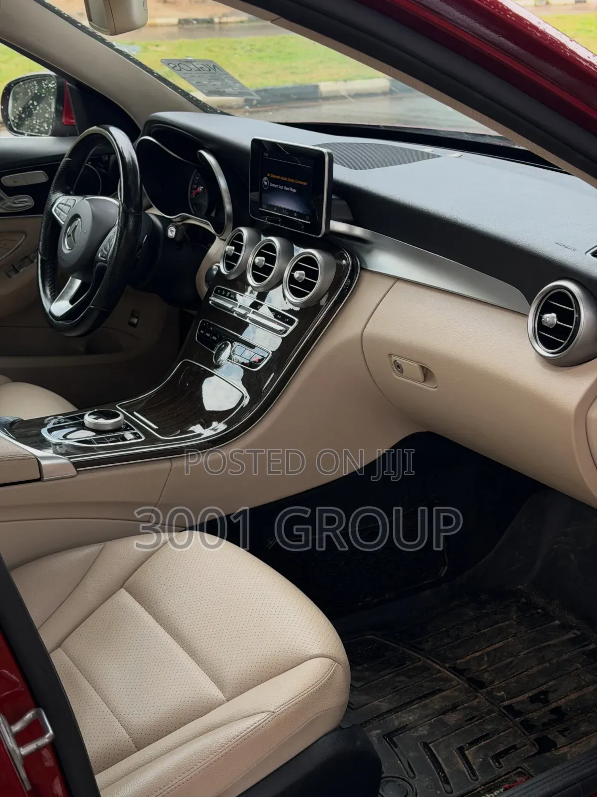 Mercedes-Benz C300 2017 Burgundy