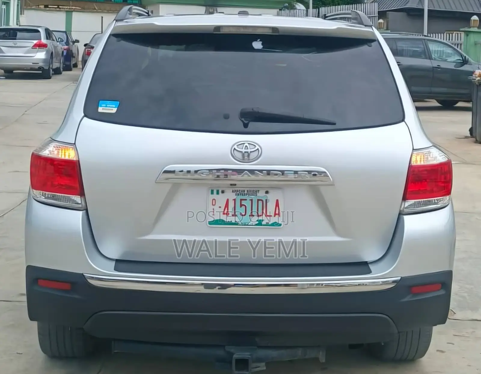 Toyota Highlander Limited 2011 Silver