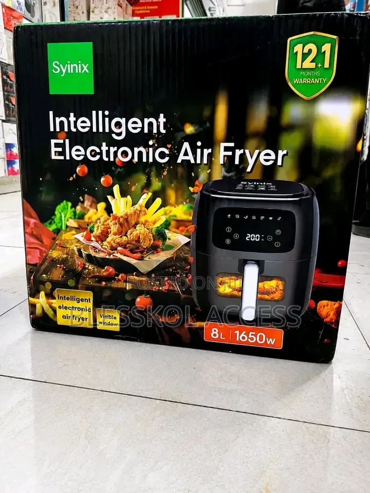 Syinix 8L Digital Hot Air Circulation Air Fryer (SAIF75E)