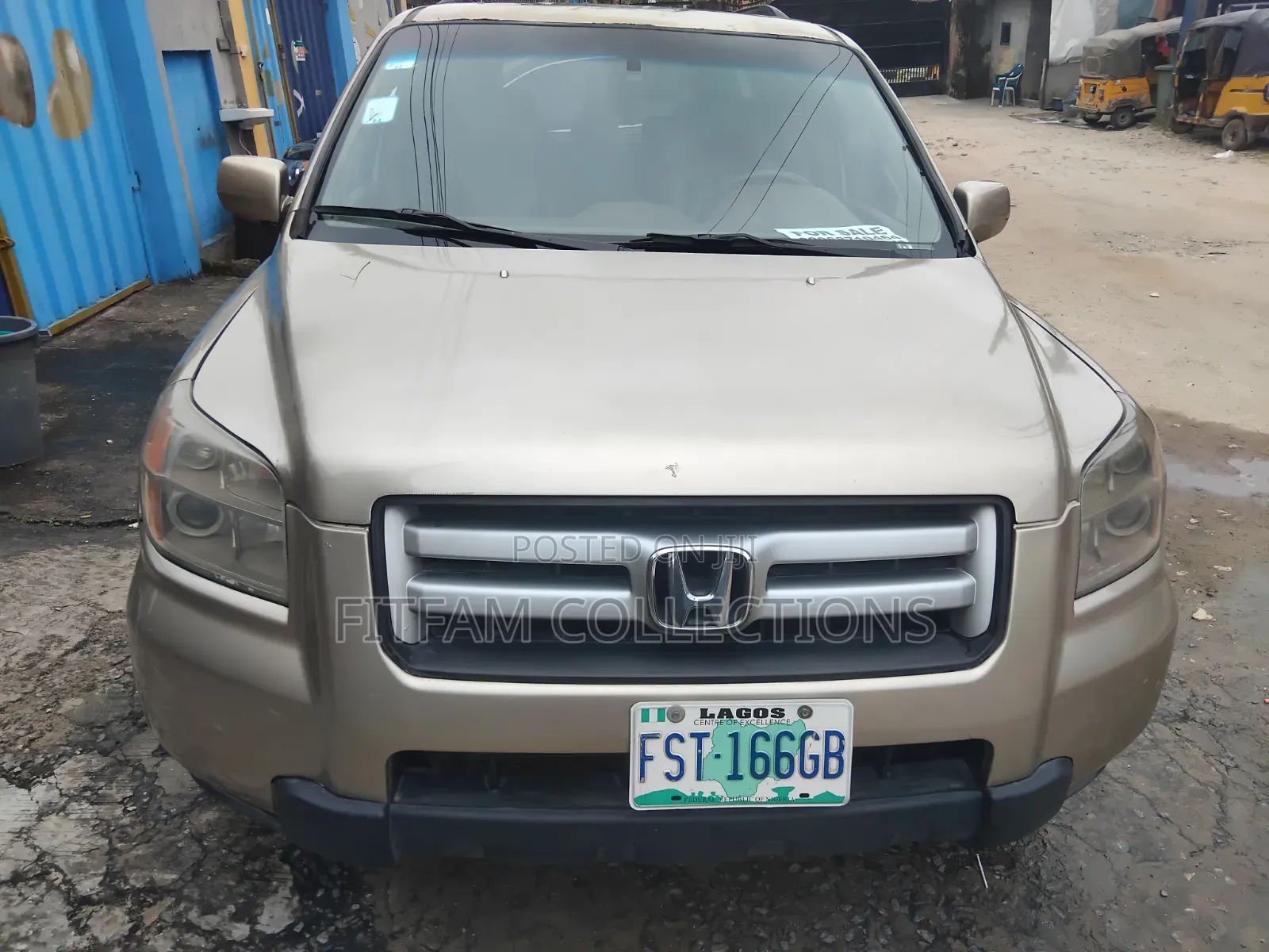 Honda Pilot EX-L 4x4 (3.5L 6cyl 5A) 2007 Gold