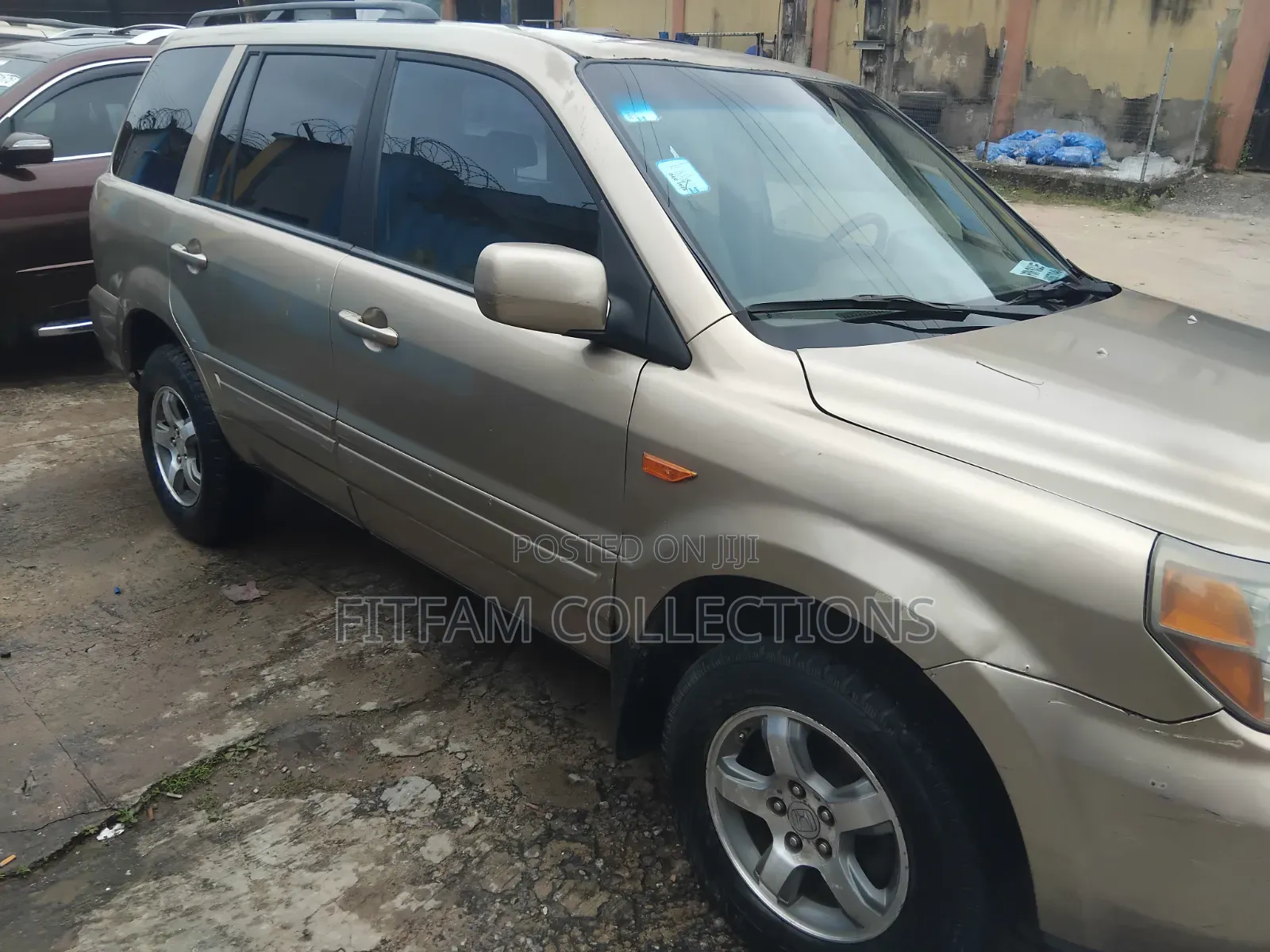 Honda Pilot EX-L 4x4 (3.5L 6cyl 5A) 2007 Gold