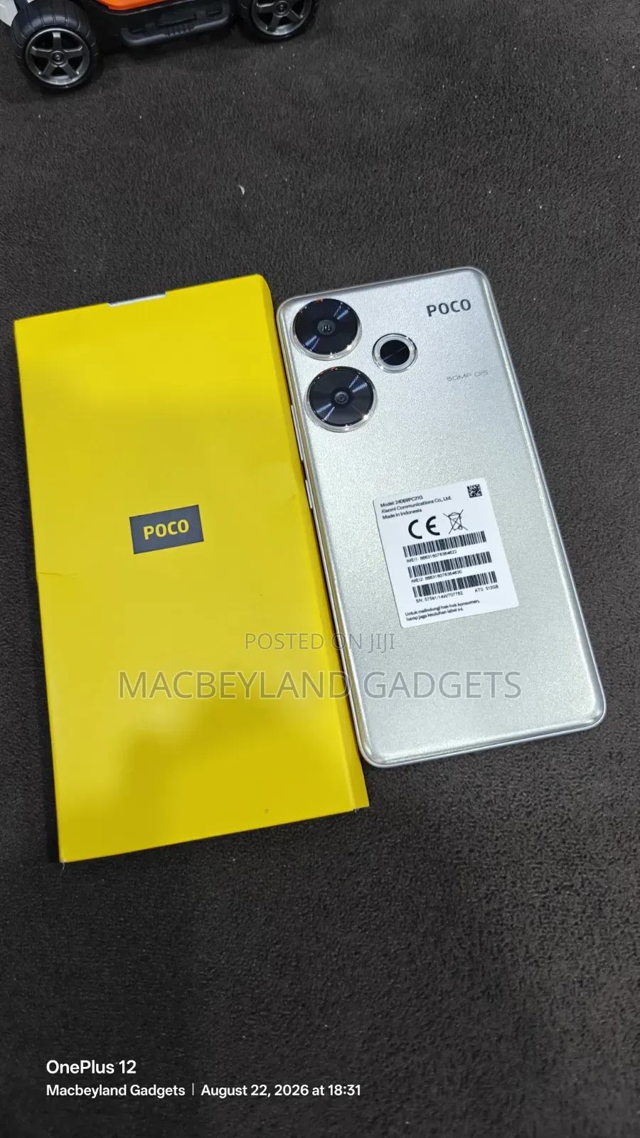 New Xiaomi Poco F6 512 GB Silver