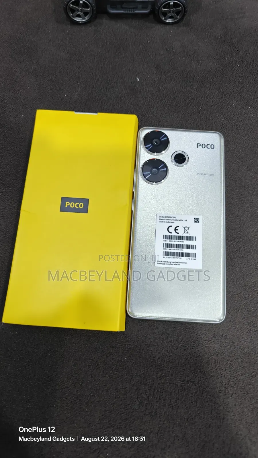 New Xiaomi Poco F6 512 GB Silver