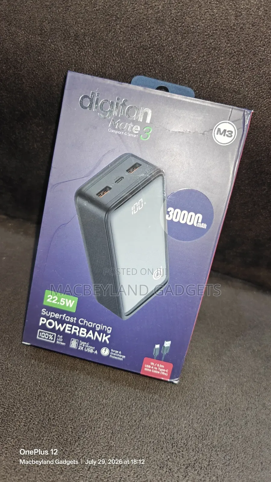 Digifon Mate 3 30,000mah Power Bank