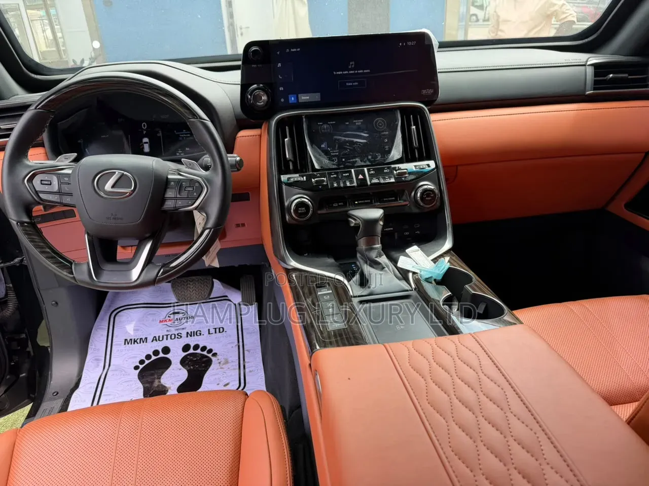 New Lexus LX 500d 2026 Black