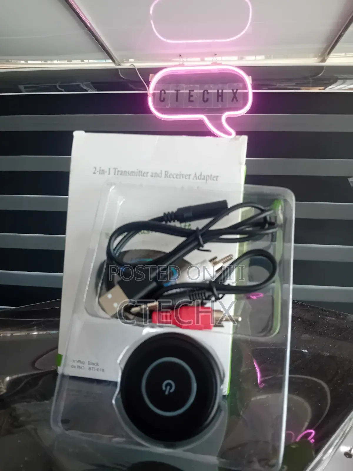 Bluetooth V5.3 Transmitter Receiver for TV to 2 Wireless Headphones