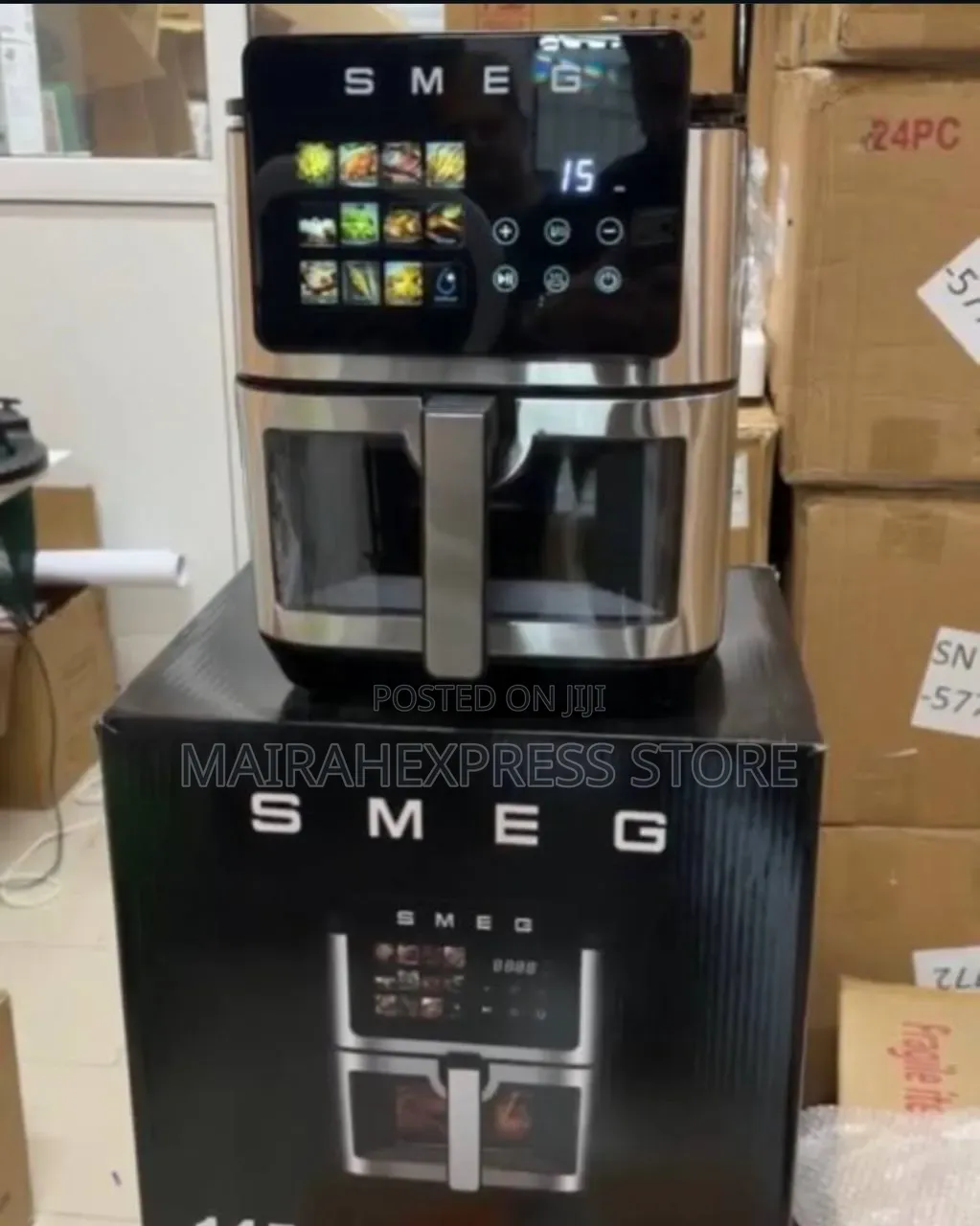 12L Digital SMEG Electric Airfryer T2mm7