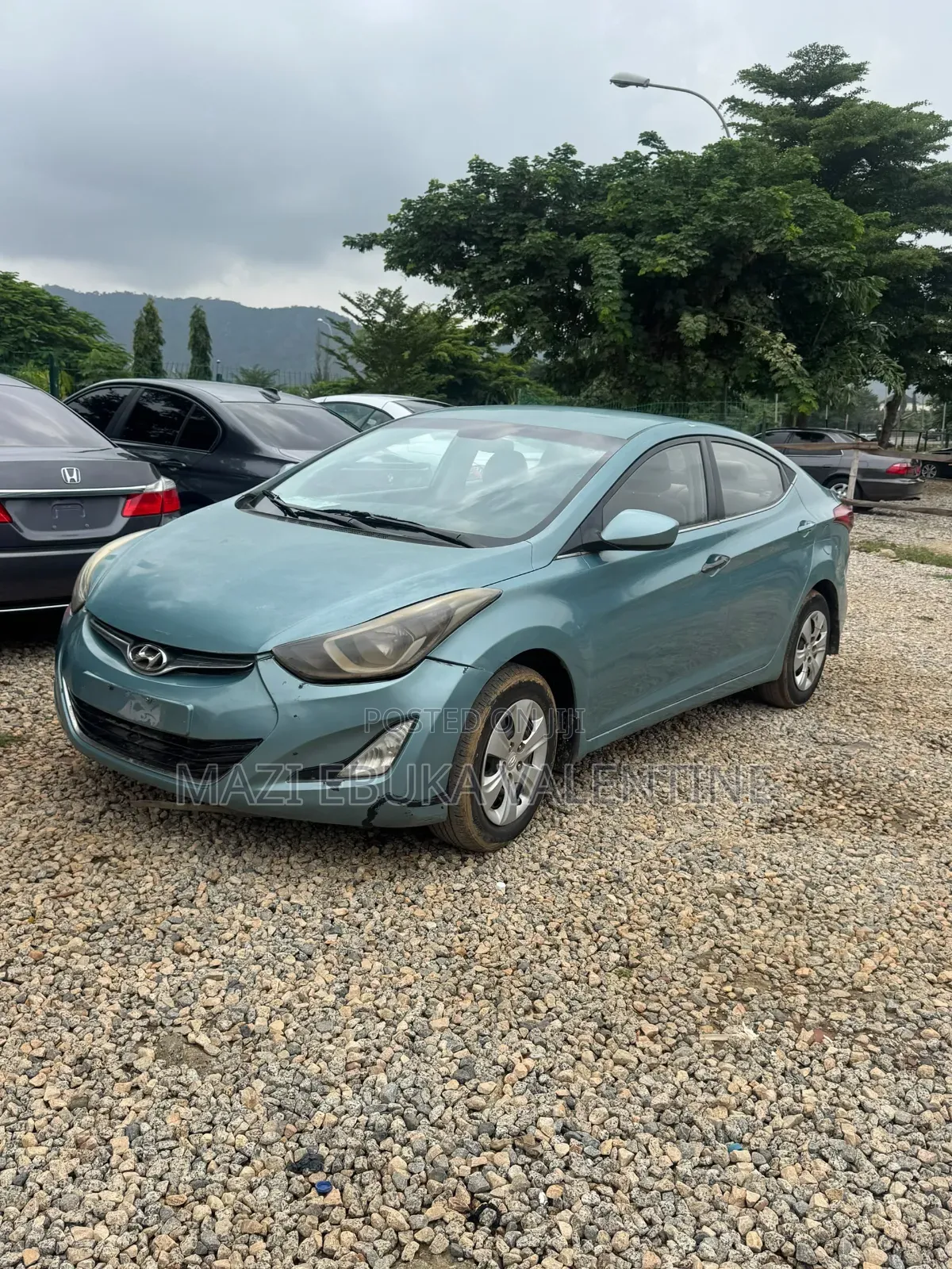 Hyundai Elantra 2014 Green