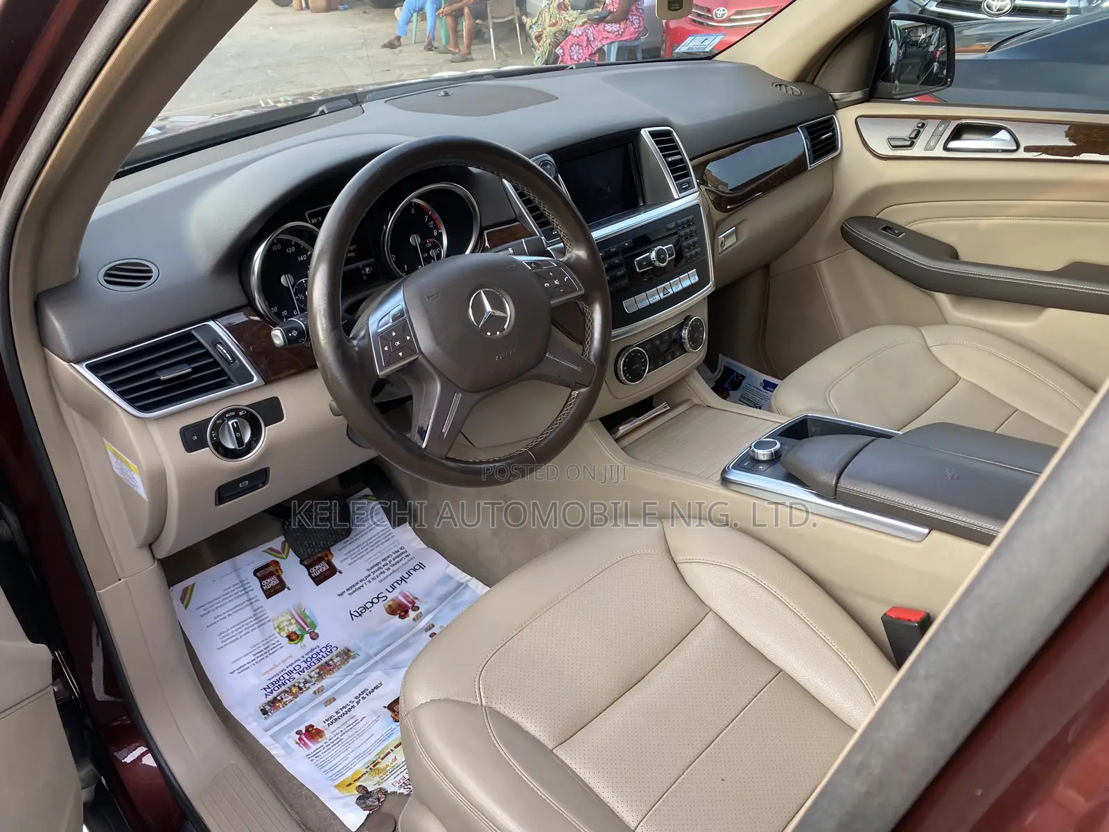 Mercedes-Benz M Class ML 350 4Matic 2013 Red