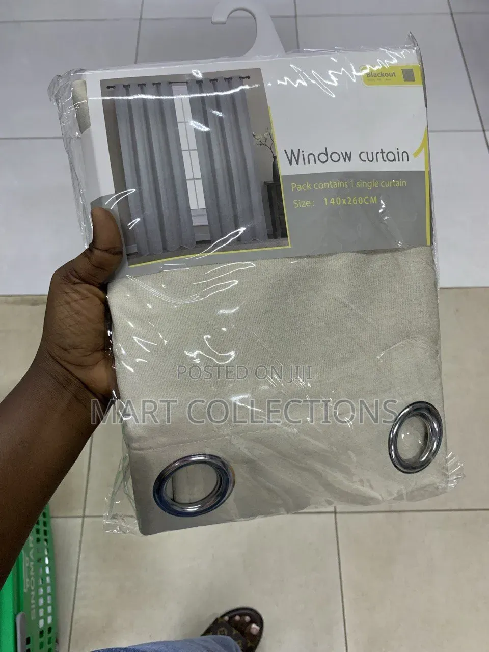 Turkish Blackout Curtain With Rings