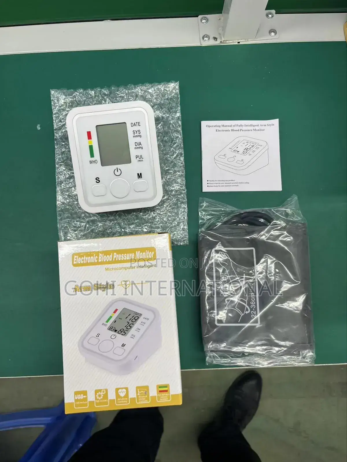 Rechargeable Bp Monitor With Voice