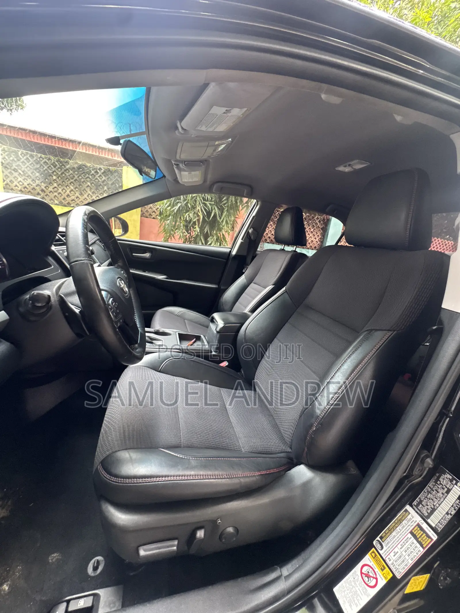 Toyota Camry SE 4dr Sedan (2.5L 4cyl 6A) 2016 Black