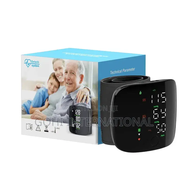 Rechargeable Wrist Blood Pressure Monitor