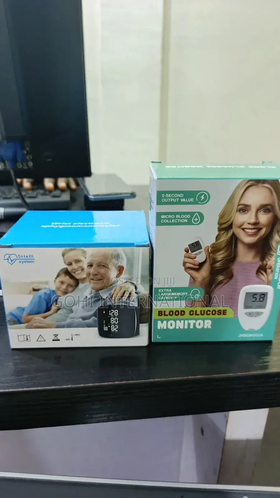 Rechargeable Wrist Blood Pressure Monitor