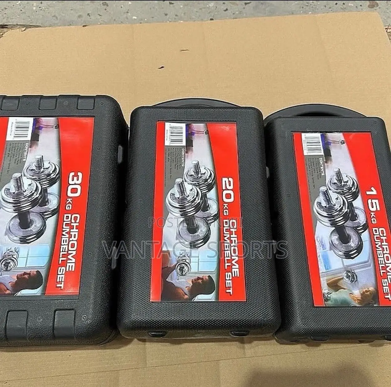 20kg Adjustable Dumbbell Set With Carrying Case – Home Gym Weight Set