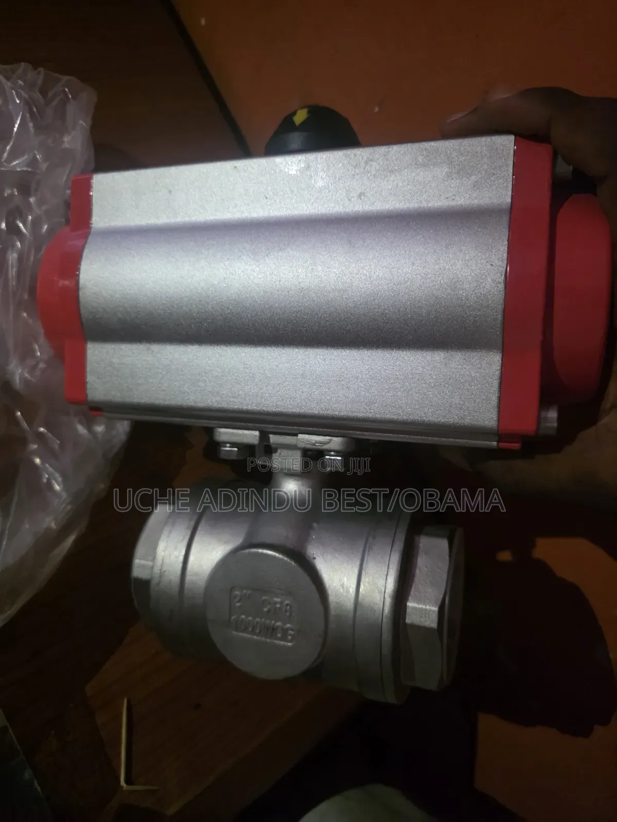 3way Actuator Ball Valve Threaded 2inches