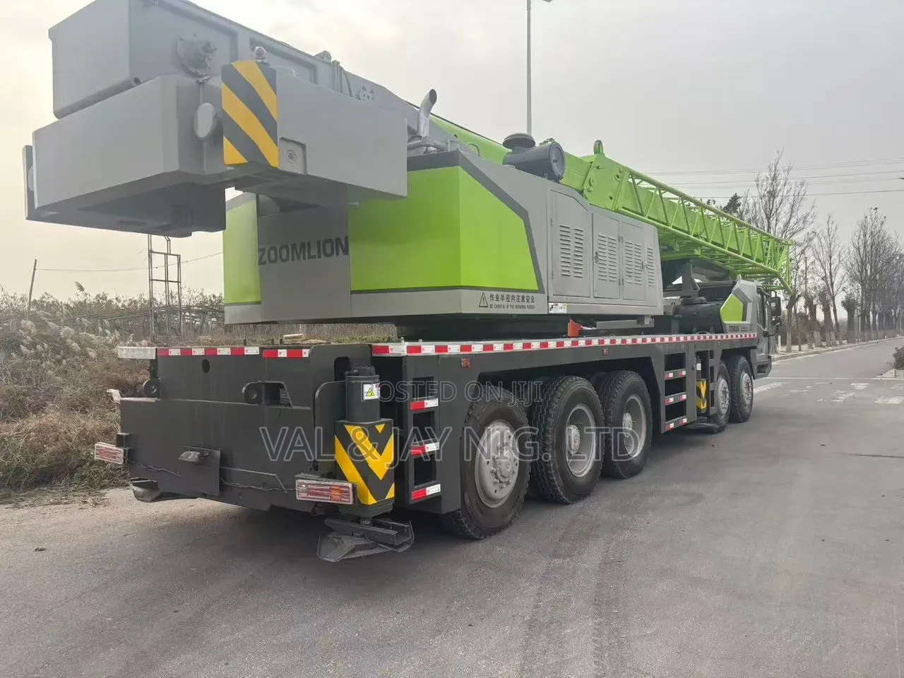 100 Tons Zoomlion All-Terrain Motor Crane - Direct Belgium