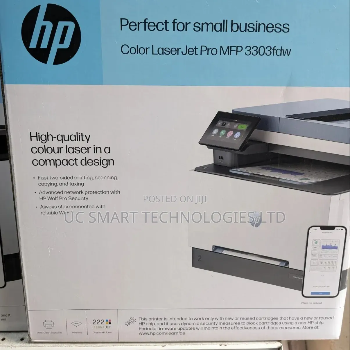 HP Color Laserjet MFP 3300sdw Printer