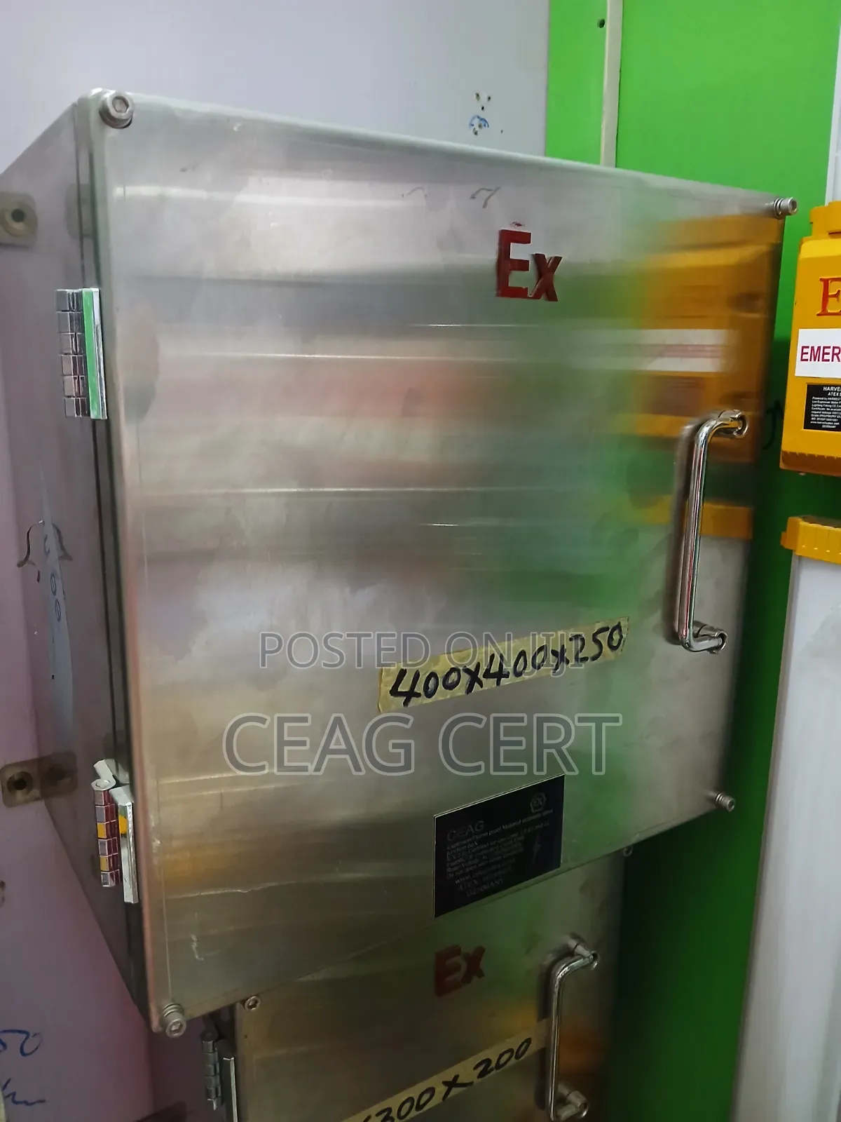 400 X400 X250 Stainless Enclosure Ex Box